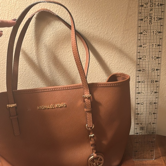 Michael Kors Brown Leather Shoulder Bag - Picture 7 of 7